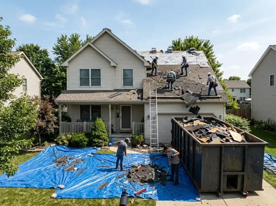 roof-replacement-debris-remova-004 — frequently asked questions, Cheapest Dumpster Rentals in Cleveland, MS